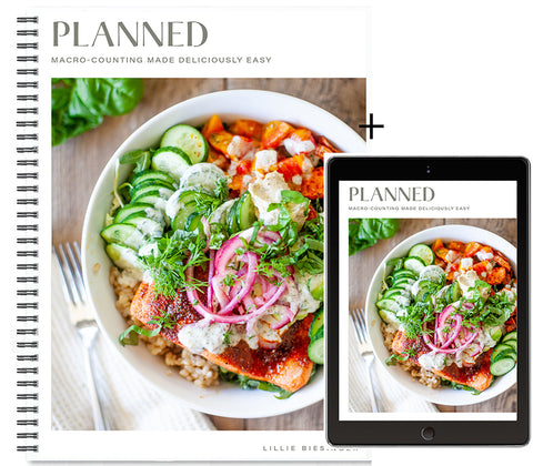 PLANNED- Macro-counting made deliciously easy (Hardcopy + Free Digital Download)